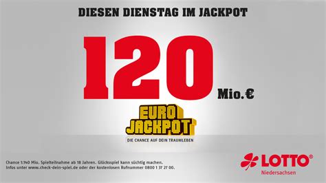 lotto eurojackpot niedersachsen